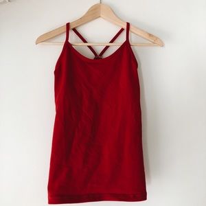 Power Y Tank Luon Red